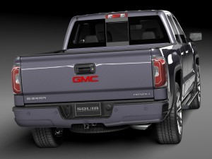 GMC Sierra Denali 2016 3D Model