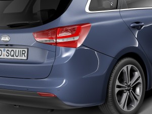 Kia Ceed SW 2016 Modelo 3D