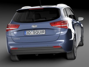 Kia Ceed SW 2016 Modelo 3D