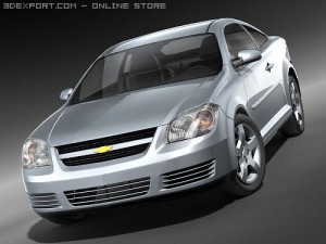 Chevrolet Cobalt Coupe 3D Модель