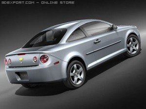 Chevrolet Cobalt Coupe 3D Модель
