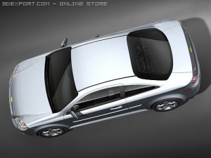 Chevrolet Cobalt Coupe 3D Модель