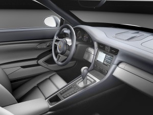 Porsche 911 Carrera Coupe 2016 3D Model
