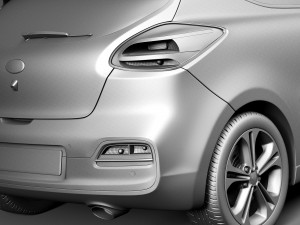 Kia Pro Ceed 2016 3D मॉडल