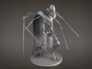Star Wars General Grievous Rigged for 3dsmax 3D Model
