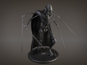 Star Wars General Grievous Rigged for 3dsmax 3D Modell