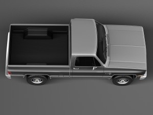 Chevrolet Silverado C10 1981-1987 3D Model