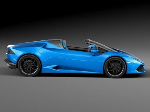 Huracan LP 610-4 Spyder 2017 3D Model