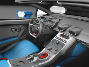 Huracan LP 610-4 Spyder 2017 3D Model