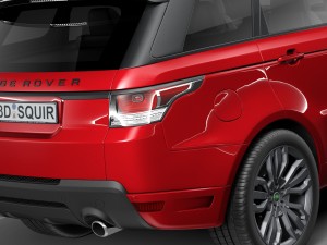Range Rover Sport HST 2016 Model 3D