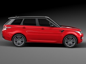 Range Rover Sport HST 2016 Model 3D