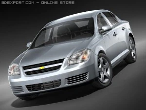 Chevrolet Cobalt Sedan 2006-2009 3D Model