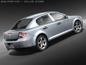 Chevrolet Cobalt Sedan 2006-2009 3D Model