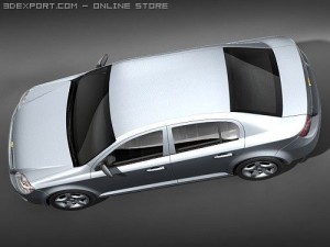 Chevrolet Cobalt Sedan 2006-2009 3Dモデル