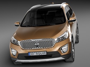 Kia Sorento 2016 Model 3D