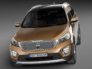 Kia Sorento 2016 3D Model