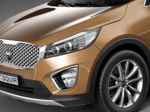 Kia Sorento 2016 Model 3D
