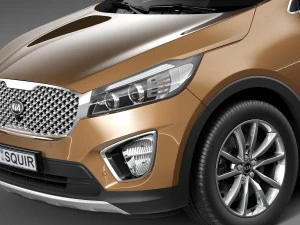 Kia Sorento 2016 3D Model