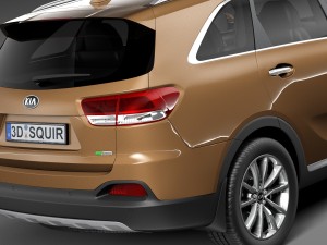 Kia Sorento 2016 Model 3D