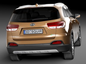 Kia Sorento 2016 Model 3D