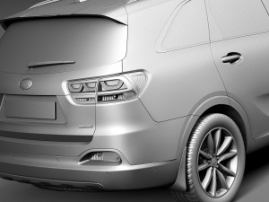 Kia Sorento 2016 Model 3D