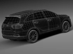 Kia Sorento 2016 3D Model