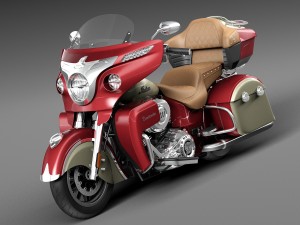 Indian Roadmaster 2015 3D Модель