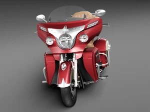 Indian Roadmaster 2015 3D Model