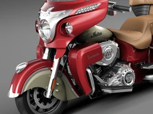 Indian Roadmaster 2015 3D Model