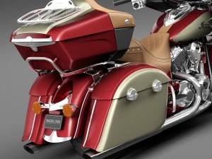 Indian Roadmaster 2015 3D Model