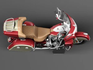 Indian Roadmaster 2015 3D Model