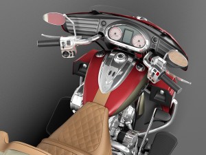 Indian Roadmaster 2015 Model 3D