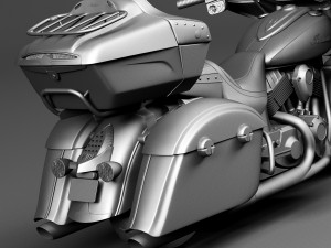 Indian Roadmaster 2015 Model 3D