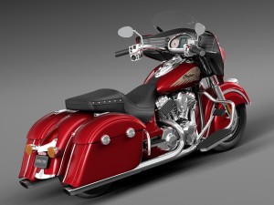 Indian Chieftain 2015 3D Model