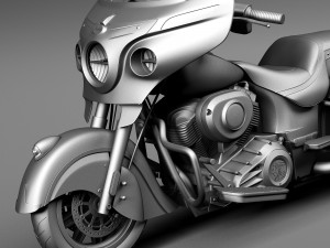 Indian Chieftain 2015 3D Model
