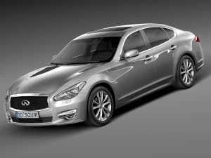 Infiniti Q70 2015 Modelo 3D