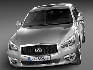 Infiniti Q70 2015 Model 3D