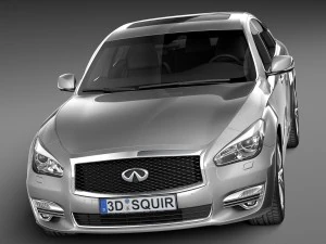 Infiniti Q70 2015 3D Model