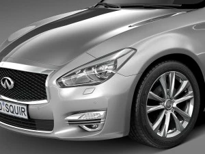 Infiniti Q70 2015 3D Model