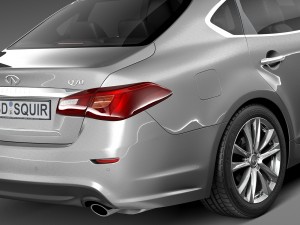 Infiniti Q70 2015 Model 3D
