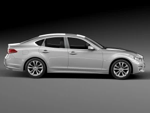 Infiniti Q70 2015 3D Model