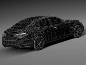 Infiniti Q70 2015 3D Model