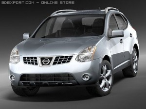 Nissan Rogue 3D Model
