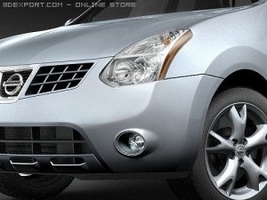 Nissan Rogue 3D Model
