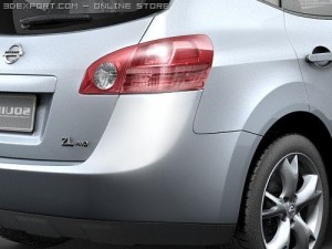 Nissan Rogue 3D Model