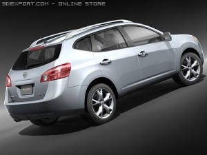 Nissan Rogue 3D Model