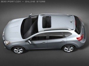 Nissan Rogue 3D Model