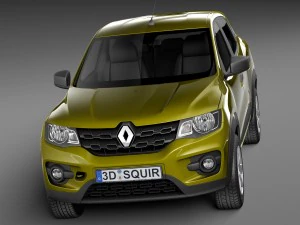 Renault Kwid 2016 3D Model