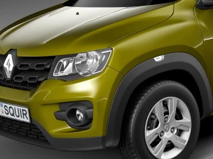 Renault Kwid 2016 3D Model