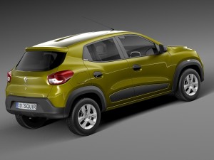 Renault Kwid 2016 3D Modell